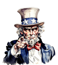 Uncle Sam I Want You Wool Snapback Cap