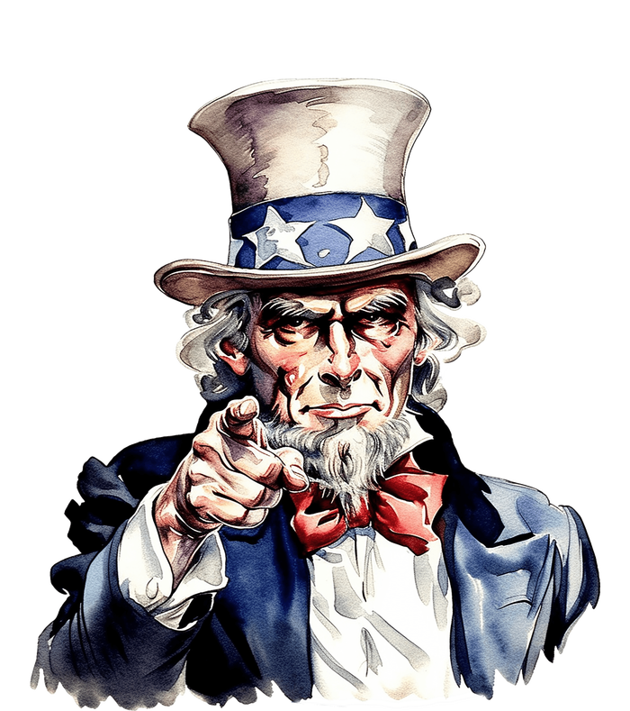 Uncle Sam I Want You Wool Snapback Cap