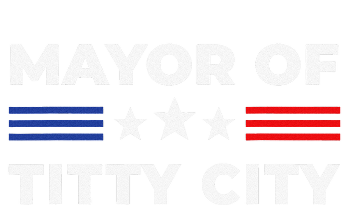 Mayor of Titty City Valucap Bio-Washed Visor