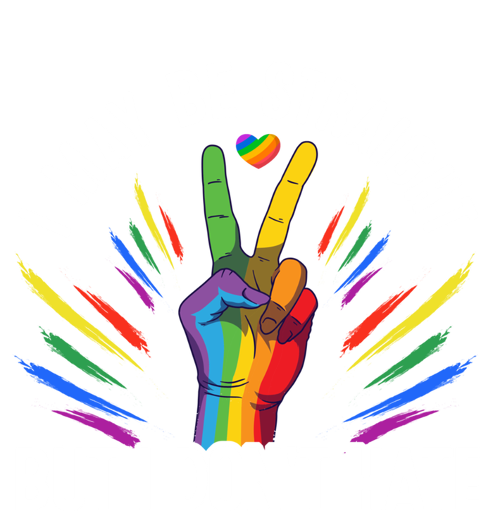 I May Be Straight But I Dont Hate Lgbtq Rainbow Pride Love Great Gift T-Shirt