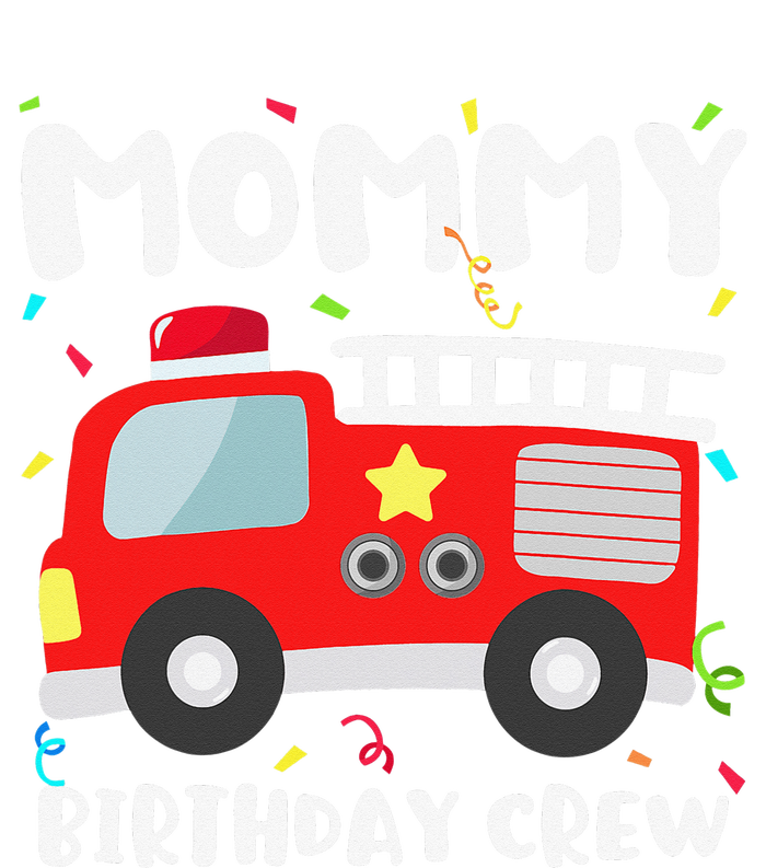 Mommy Birthday Crew Fire Truck Party Firefighter Mom Mama Women’s Perfect Tri Rocker Tank