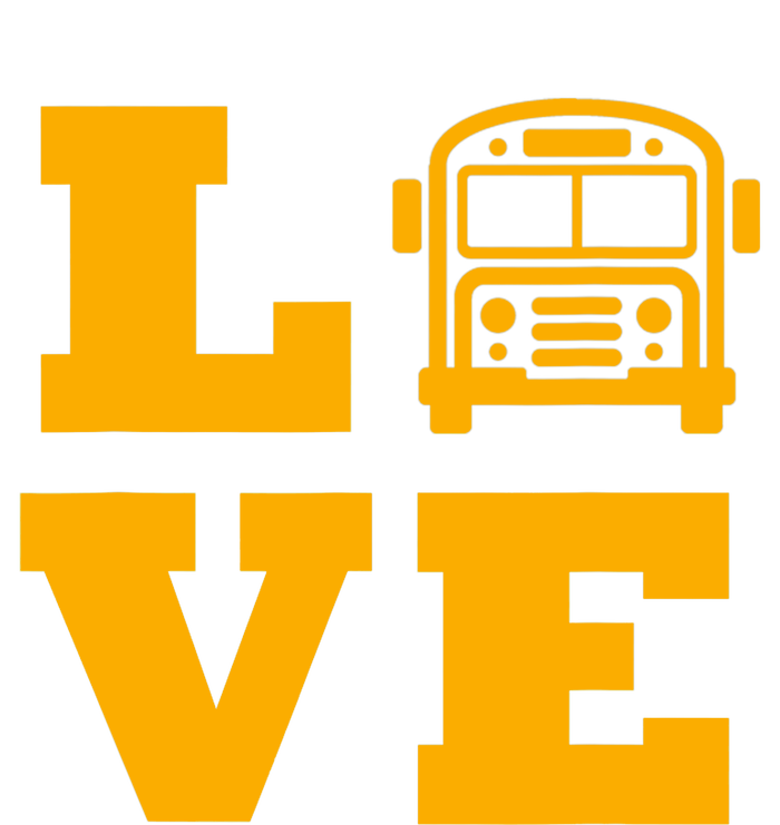 I Love School Buses, School Bus Lovers 7 Panel Mesh Trucker Snapback Hat