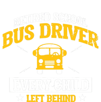 Retired School Bus Driver Retirement Gift Womens CVC Long Sleeve Shirt