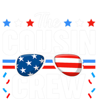 Cousin Crew 4th Of July Patriotic American Family Matching Gift Kids Long Sleeve Shirt