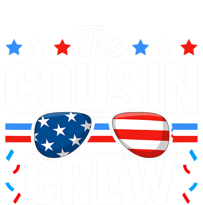 Cousin Crew 4th Of July Patriotic American Family Matching Gift Kids Long Sleeve Shirt