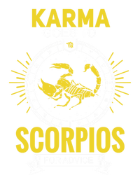 Karma Goes To Scorpios Dvice! Funny Astrology Zodiac Great Gift T-Shirt