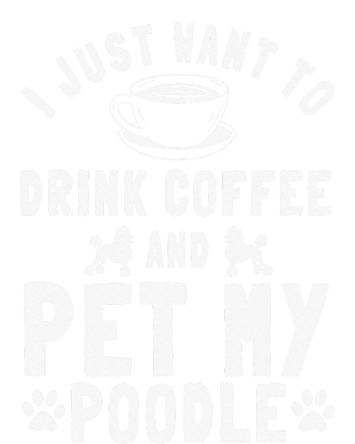 Poodle Dog Owner Pet Breeders Water Retriever Coffee Lover Kids Long Sleeve Shirt