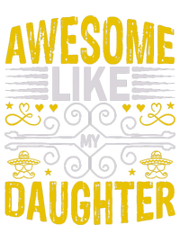 Awesome Like My Daughter Funny Fathers Day Dad Tank Top