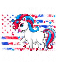 Cute Unicorn Patriotic Funny 4th Of July All American Cool Gift T-Shirt