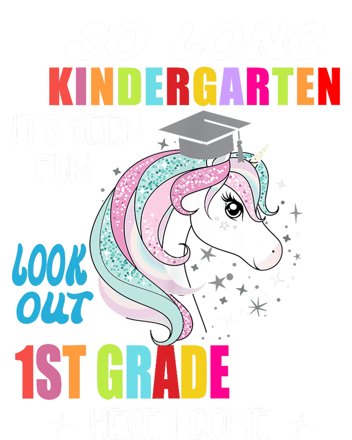 So Long Kindergarten 1st Grade Here I Come Graduation Girl T-Shirt