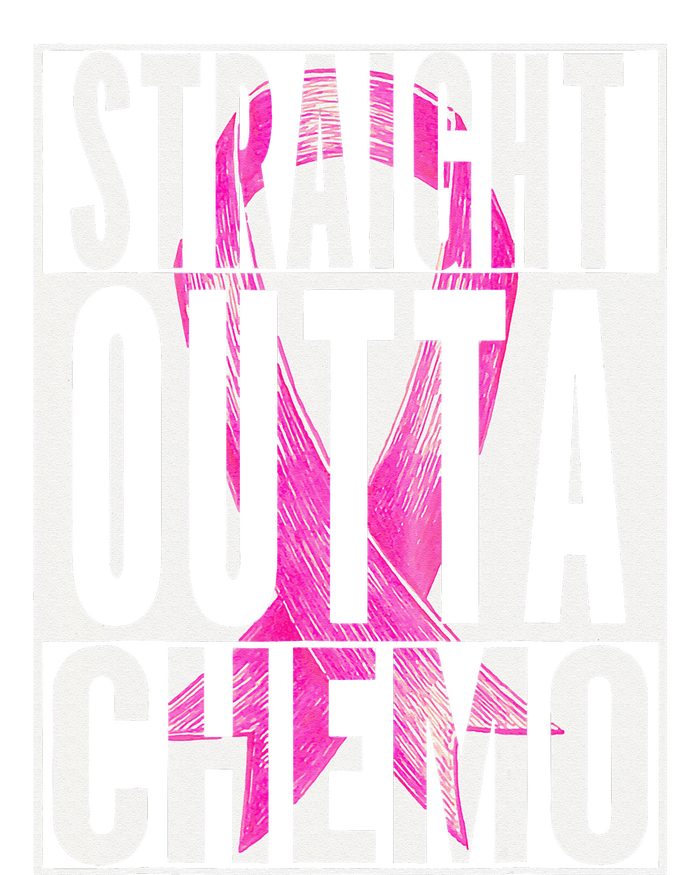 Straight Outta Chemo Breast Cancer Awareness Survivor Funny Mousepad