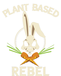 Plant Based Rebel Funny Vegan Vegetarian Bunny Gift Sustainable Bucket Hat