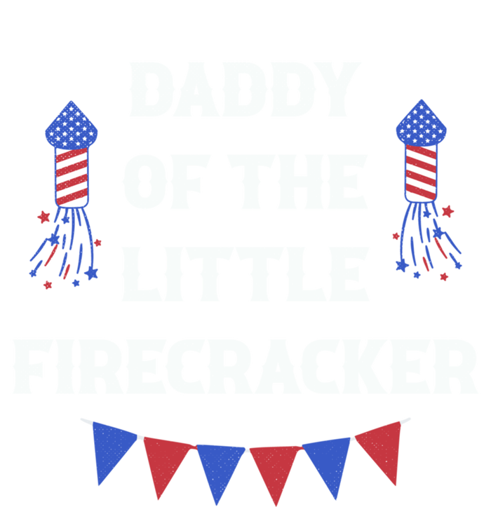 Daddy Of The Firecracker July 4th America Flag Patriot Usa Gift Short Acrylic Beanie