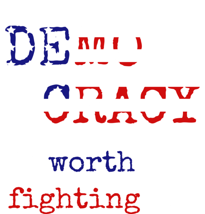 Democracy Is Worth Fighting For Democrats Democratic Sign Cool Gift Button