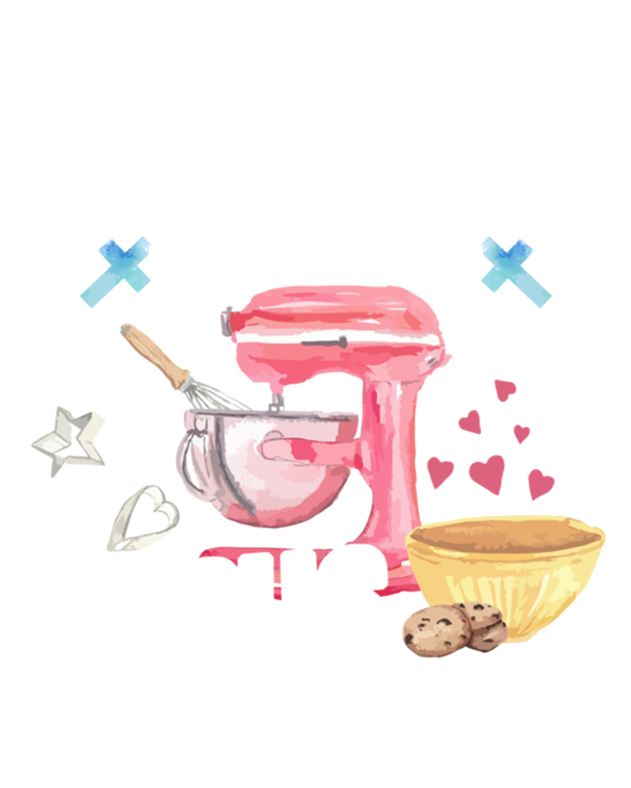 Just A Who Loves Jesus And Baking Funny Christian Great Gift Premium Hoodie