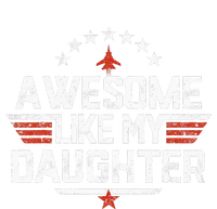 Awesome Like My Daughter Funny Dad Birthday Father's Day Sustainable Knit Beanie