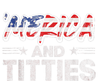 4th Of July Merica And Titties For Adults Hoodie