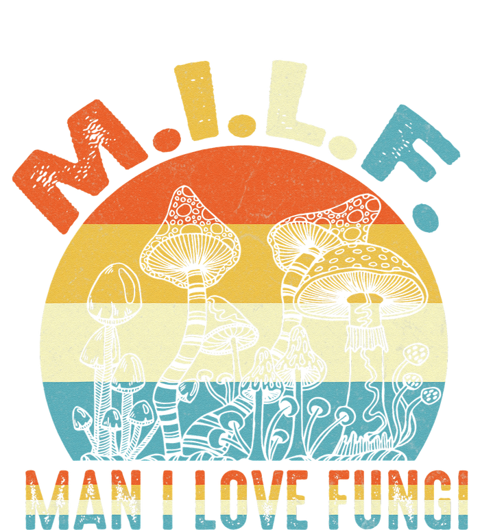 Vintage MILF Man I Love Fungi Mushroom Fungi Tee Kids Hoodie