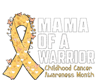 Mama Of A Warrior Hood Cancer Awareness Gift Valucap Bio-Washed Visor