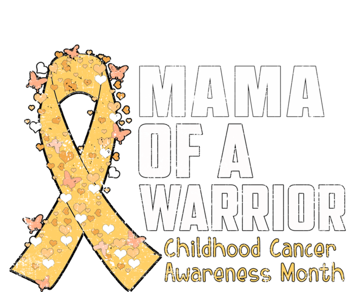 Mama Of A Warrior Hood Cancer Awareness Gift Valucap Bio-Washed Visor