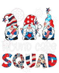 Wound Care Squad Gnomes 4th Of July Pride Nurse Stethoscope Kids Tie-Dye T-Shirt