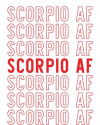 Scorpio Af Astrological Zodiac Sign Great Gift Canvas