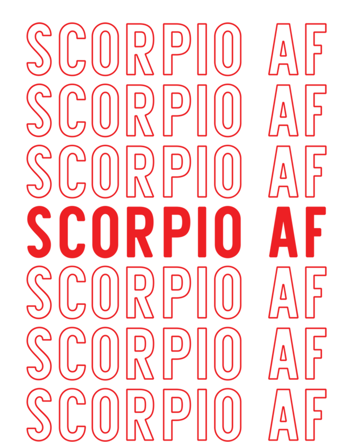 Scorpio Af Astrological Zodiac Sign Great Gift Canvas