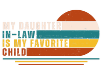 My Daughter In Law Is My Favorite Child Retro Sunset Kids Long Sleeve Shirt