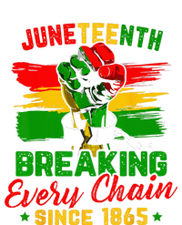 Juneteenth Breaking Every Chain Since 1865 Sustainable Knit Beanie