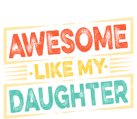 Fathers Day Funny Dad Awesome Like My Daughter Meaningful Gift Kids Hoodie