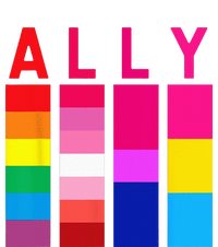 Proud Ally Pride Rainbow LGBT Ally Tall T-Shirt