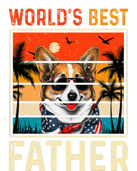 funny worlds best father retro fathers day dog dad T-Shirt