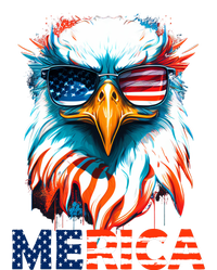 Merica Bald Eagle USA Eagle 4th Of July Patriotic Funny Full Zip Hoodie