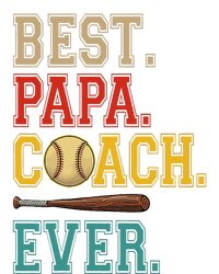 Vintage Papa Coach Ever Costume Baseball Player Coach Womens Funnel Neck Pullover Hood