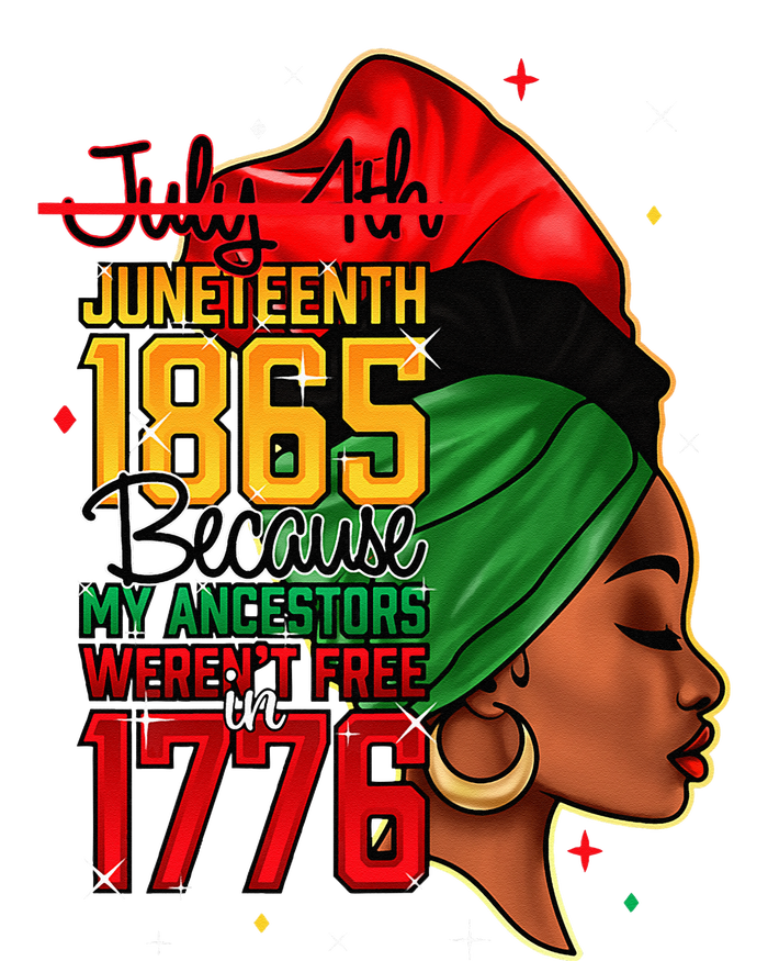 Juneteenth Is My Independence Day Wo Black Pride T-Shirt