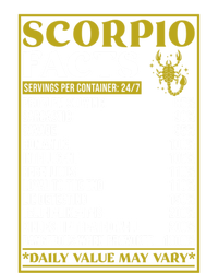 Scorpio Zodiac Facts Design Zodiac Facts Funny Scorpio Gift T-Shirt