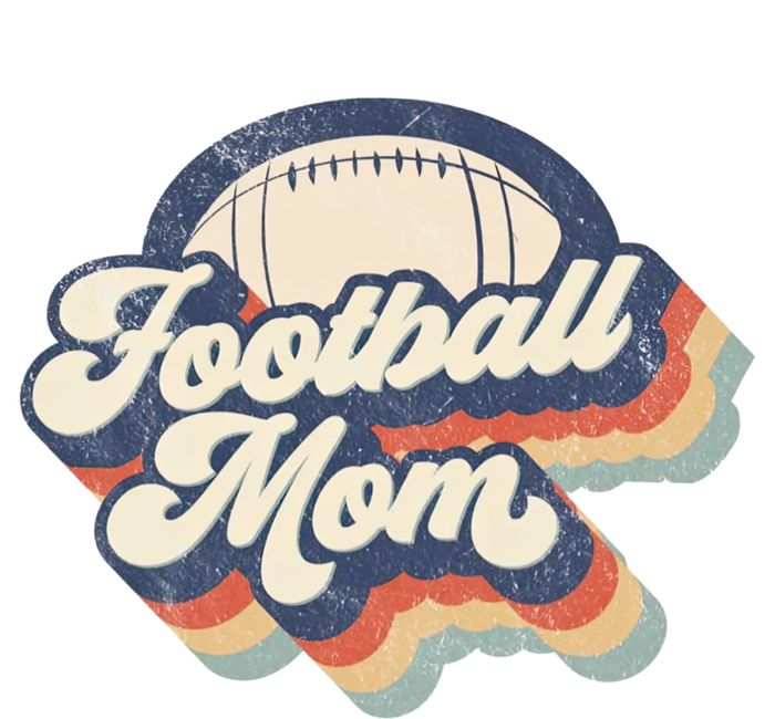 Football Mom Retro American Football Mothers Day Mom Mama Gift Toddler Sweatshirt