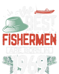 Cute The Best Fisherman Are Born In 1969 Fishing Hat Trout Boat T-Shirt