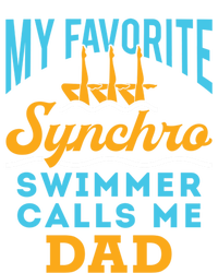 Synchronized Swimming Dad Favorite Synchro Swimmer Artistic Cute Gift Tall Hoodie