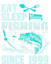 Eat Sleep Fishing Since 1999 18 Years Old Gift Valucap Bio-Washed Visor