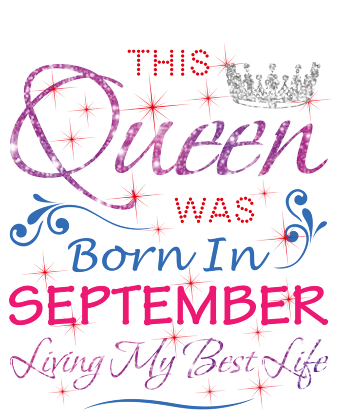 September Queen Cute Queens Born In September Gift Premium Hoodie