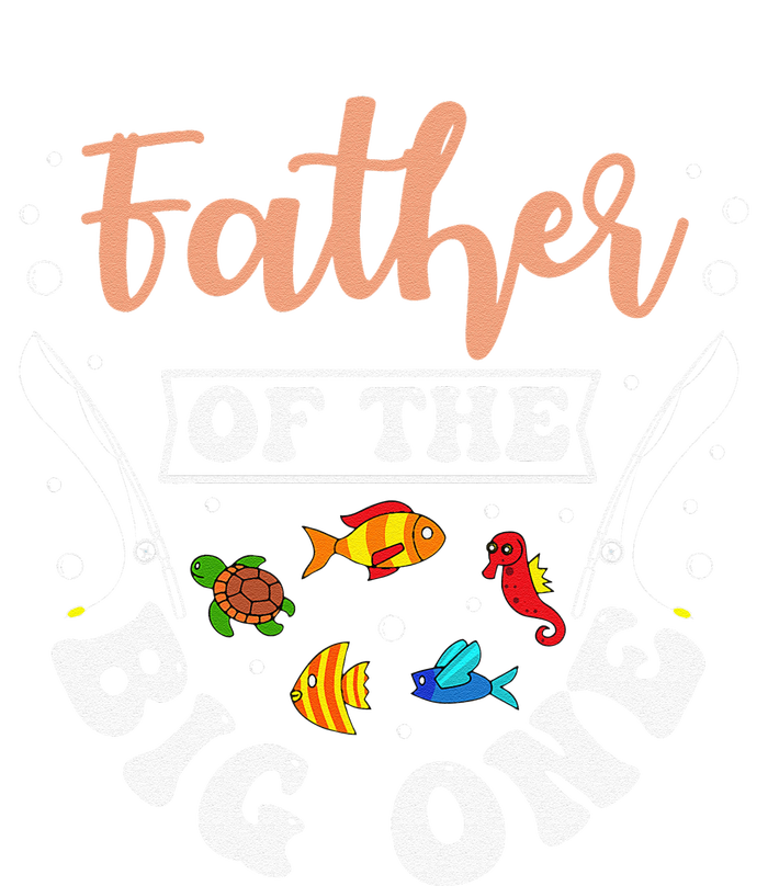 Father Of The Big One Fishing Birthday Party Bday Coaster