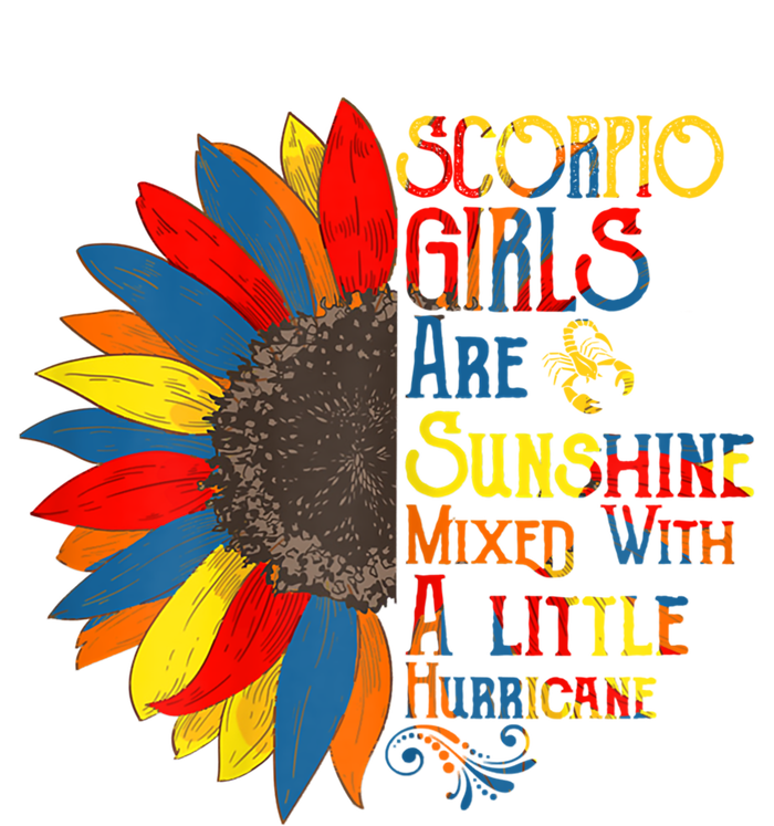 Sunshine Mixed With Hurricane Scorpio Birthday Gift T-Shirt