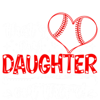 Thats My Daughter Baseball Mom Dad Mothers Day Gift Pom Pom 12in Knit Beanie