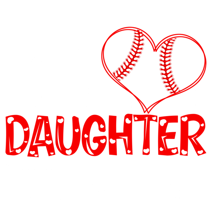 Thats My Daughter Baseball Mom Dad Mothers Day Gift Pom Pom 12in Knit Beanie