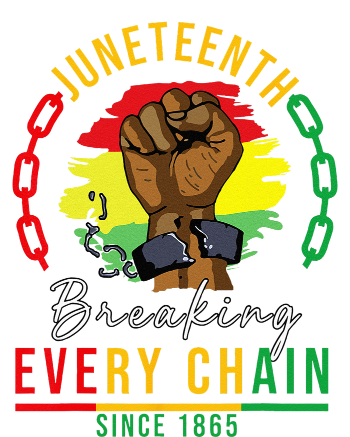 Breaking Every Chain Since 1865 Juneteenth Freedom Tall Long Sleeve T-Shirt