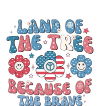 4th Of July Retro Land Of The Tree Because Of The Brave Gift City Backpack