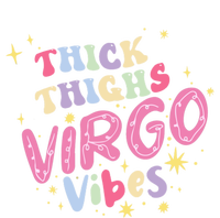 Thick And Thighs Virgo Vibes August September Birthday Groovy Gift Tie-Dye T-Shirt