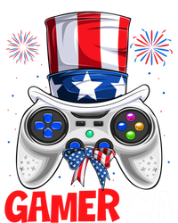 Gamer Gaming 4th Of July Video Game American Flag Great Gift T-Shirt