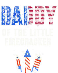 4th July Dad Of The Little Firecracker Birthday Squad Cute Gift Women's Tri-Blend 3/4-Sleeve Raglan Shirt